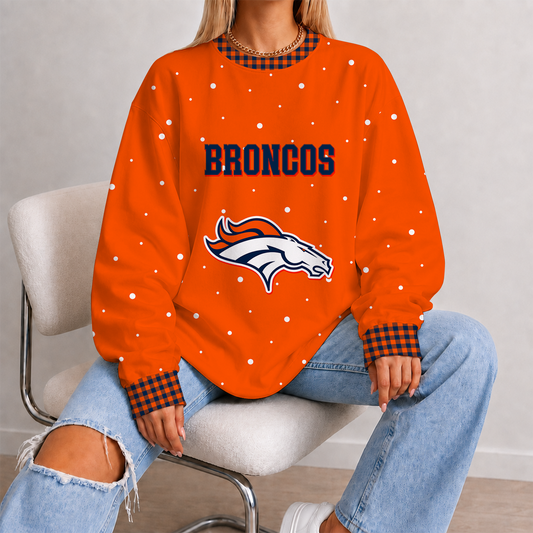 [TOUCHDOWN DEAL] NEW CUSTOMIZED NFL13 DVB DENVER BRONCOS UNISEX SWEATSHIRT