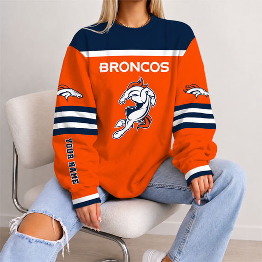 [TOUCHDOWN DEAL] NEW CUSTOMIZED NFL13 DVB DENVER BRONCOS UNISEX SWEATSHIRT