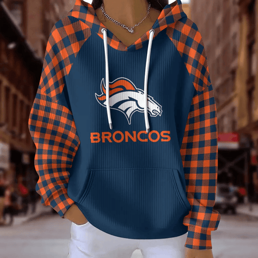 [TOUCHDOWN DEAL] NEW CUSTOMIZED NFL13 DVB DENVER BRONCOS RIBBED HOODIE & SWEATSHIRT