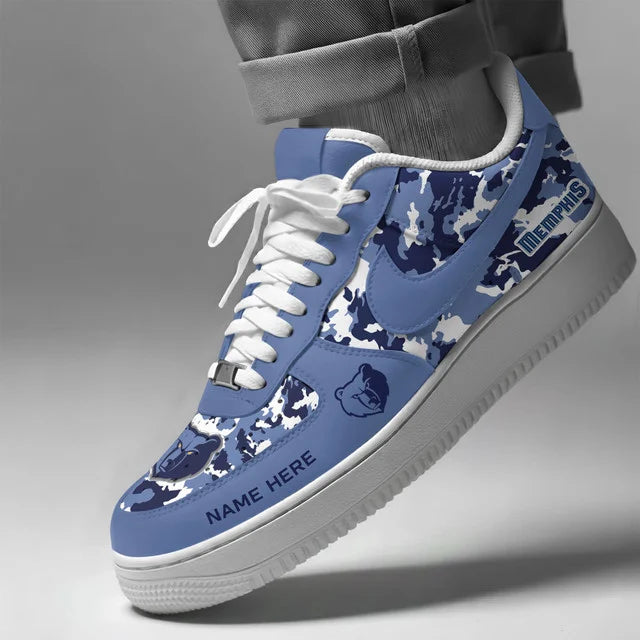 [SLAM DUNK DEAL] NEW CUSTOMIZED NBA13 MGR MEMPHIS GRIZZLIES AF1 SHOES