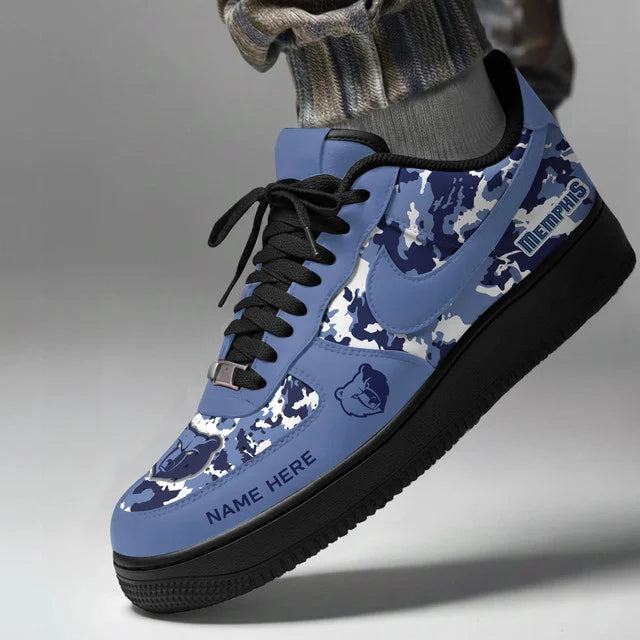 [SLAM DUNK DEAL] NEW CUSTOMIZED NBA13 MGR MEMPHIS GRIZZLIES AF1 SHOES