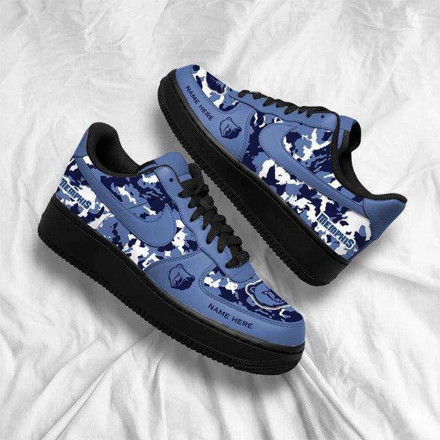 [SLAM DUNK DEAL] NEW CUSTOMIZED NBA13 MGR MEMPHIS GRIZZLIES AF1 SHOES