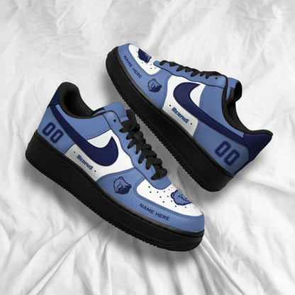 [SLAM DUNK DEAL] NEW CUSTOMIZED NBA13 MGR MEMPHIS GRIZZLIES AF1 SHOES