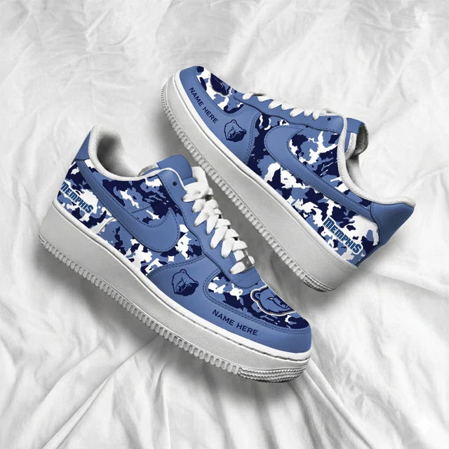 [SLAM DUNK DEAL] NEW CUSTOMIZED NBA13 MGR MEMPHIS GRIZZLIES AF1 SHOES