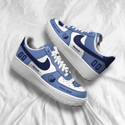 [SLAM DUNK DEAL] NEW CUSTOMIZED NBA13 MGR MEMPHIS GRIZZLIES AF1 SHOES