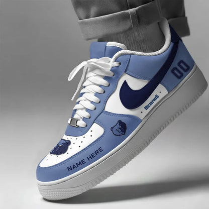 [SLAM DUNK DEAL] NEW CUSTOMIZED NBA13 MGR MEMPHIS GRIZZLIES AF1 SHOES