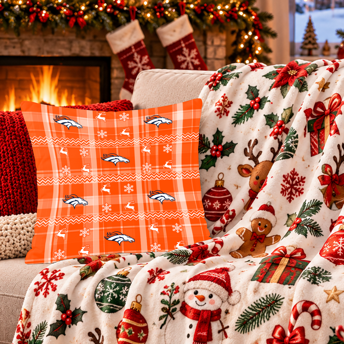 [TOUCHDOWN DEAL] NEW CUSTOMIZED NFL13 DVB THE BRONCOS ENVELOPE PILLOW CASE