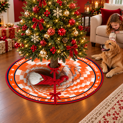 [TOUCHDOWN DEAL] NEW CUSTOMIZED NFL13 DVB THE BRONCOS CHRISTMAS TREE SKIRT