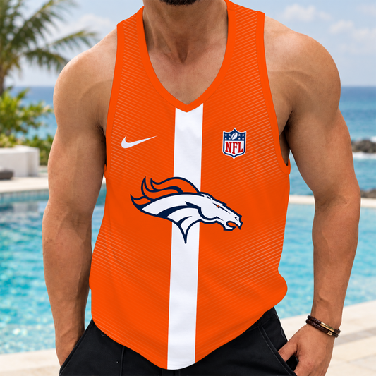 [TOUCHDOWN DEAL] NEW CUSTOMIZED NFL13 DVB DENVER BRONCOS UNISEX TANK TOP