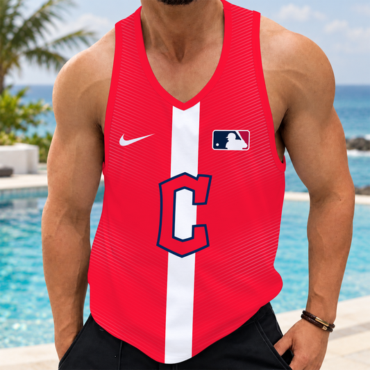 [HOMERUN DEAL] NEW CUSTOMIZED MLB13 CGS CLEVELAND GUARDIANS UNISEX TANK TOP
