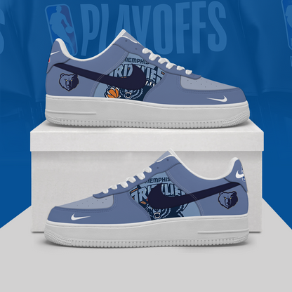 [SLAM DUNK DEAL] NEW CUSTOMIZED NBA13 MGR MEMPHIS GRIZZLIES AF1 SHOES