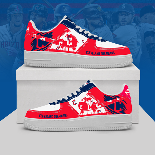 [HOMERUN DEAL] NEW CUSTOMIZED MLB13 CGS CLEVELAND GUARDIANS AF1 SHOES