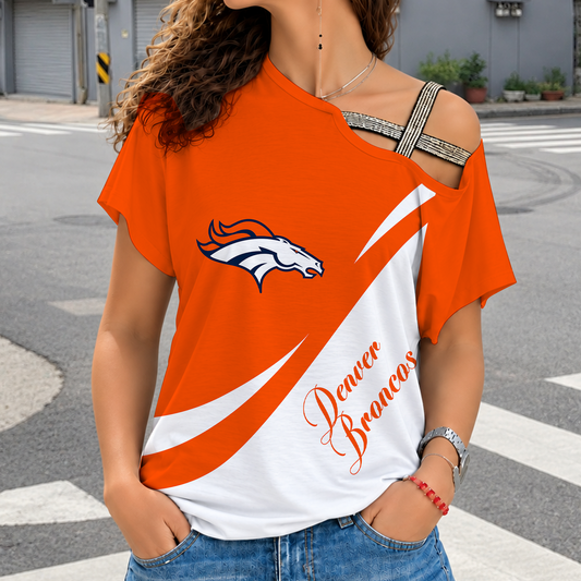 [TOUCHDOWN DEAL] NEW CUSTOMIZED NFL13 DVB DENVER BRONCOS SHOULDER SHIRT