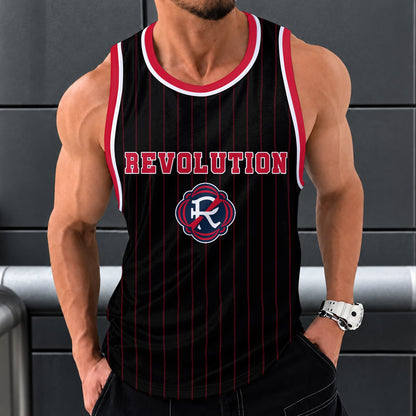 [GOAL DEAL] NEW CUSTOMIZED MLS13 NER NEW ENGLAND REVOLUTION UNISEX TANK TOP