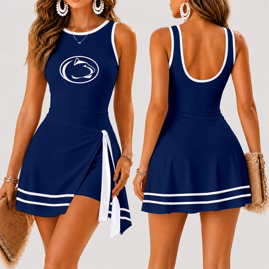 [PUCK DROP DEAL] NEW CUSTOMIZED NCAA MFF13 PNL PENN STATE NITTANY LIONS WOMEN'S SUMMER SKORT DRESS