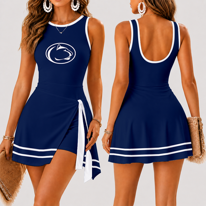 [PUCK DROP DEAL] NEW CUSTOMIZED NCAA MFF13 PNL PENN STATE NITTANY LIONS WOMEN'S SUMMER SKORT DRESS