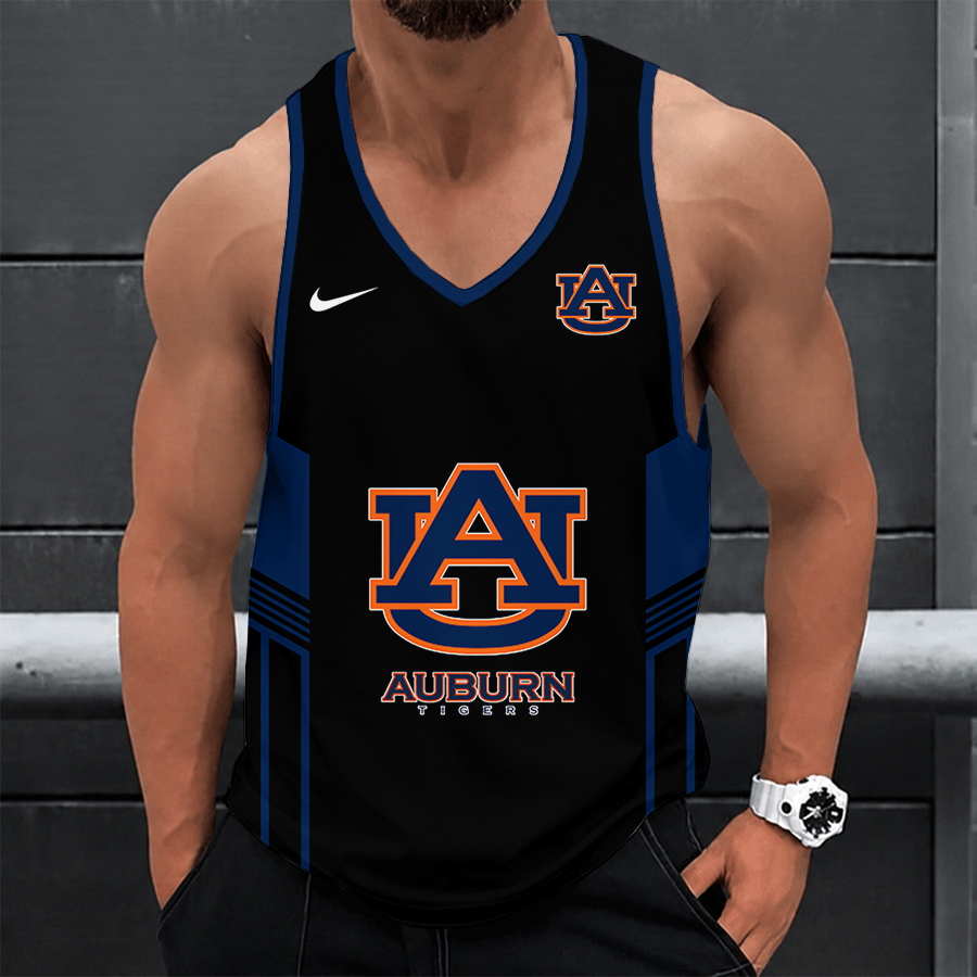 [TOUCHDOWN DEAL] NEW CUSTOMIZED NCAA FBS13 ABT AUBURN TIGERS UNISEX TANK TOP