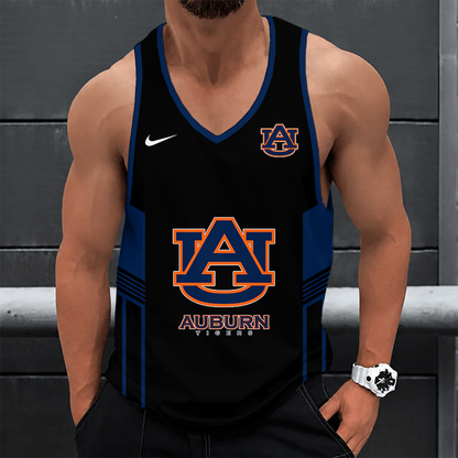[TOUCHDOWN DEAL] NEW CUSTOMIZED NCAA FBS13 ABT AUBURN TIGERS UNISEX TANK TOP