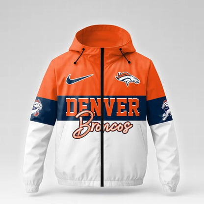 [TOUCHDOWN DEAL] NEW CUSTOMIZED NFL13 DVB DENVER BRONCOS WINDBREAKER JACKET