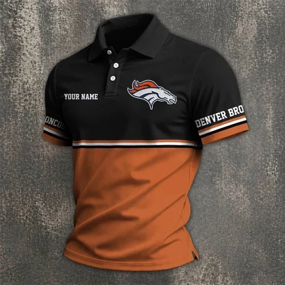 [SPECIAL OFFER] NEW CUSTOMIZED NFL13 DVB DENVER BRONCOS POLO SHIRT