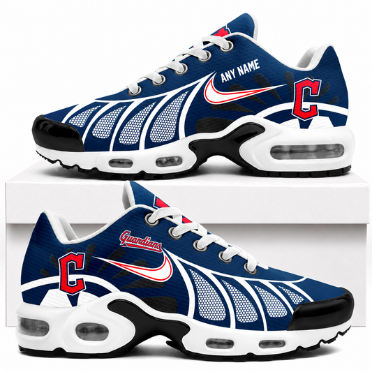[HOMERUN DEAL] NEW CUSTOMIZED MLB13 CGS CLEVELAND GUARDIANS AIR MAX PLUS SNEAKERS