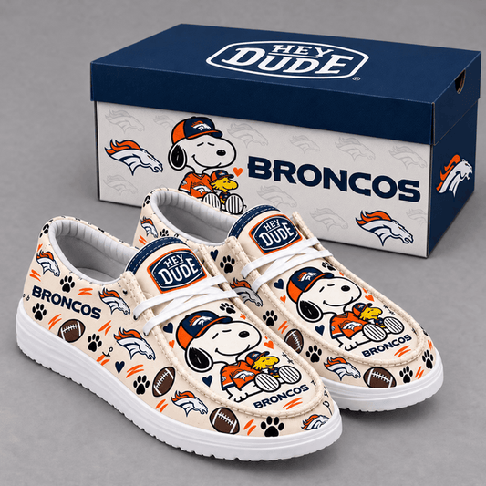 [TOUCHDOWN DEAL] NEW CUSTOMIZED NFL13 DVB DENVER BRONCOS LOAFER SHOES