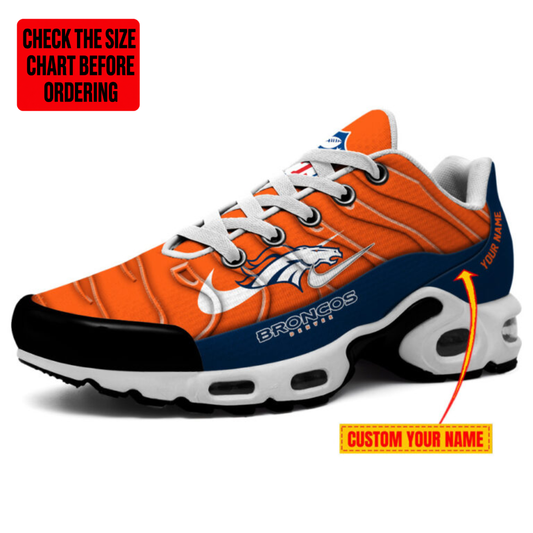 [TOUCHDOWN DEAL] NEW CUSTOMIZED NFL13 DVB DENVER BRONCOS AIR MAX PLUS SNEAKERS