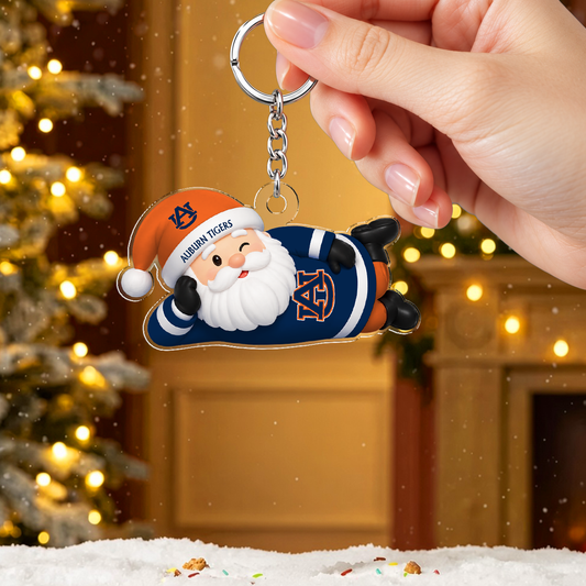 [TOUCHDOWN DEAL] NEW CUSTOMIZED NCAA FBS13 ABT AUBURN TIGERS ACRYLIC KEYCHAIN