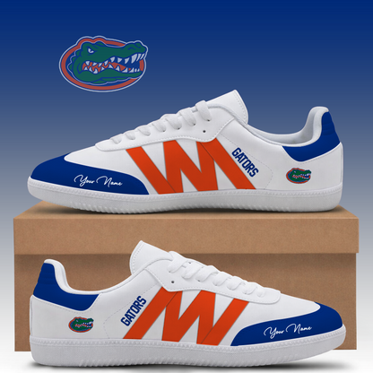 [SLAM DUNK DEAL] NEW CUSTOMIZED NCAA MAM14 FLG FLORIDA GATORS CLASSIC SNEAKERS