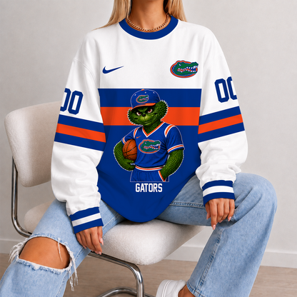 [SLAM DUNK DEAL] NEW CUSTOMIZED NCAA MAM14 FLG FLORIDA GATORS STRAPPY UNISEX SWEATSHIRT