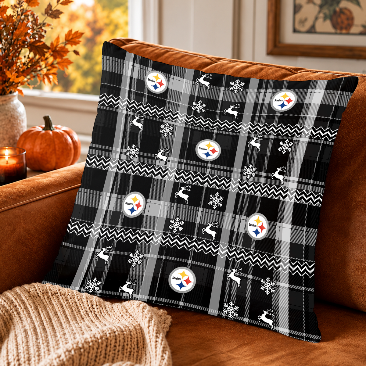 [TOUCHDOWN DEAL] NEW CUSTOMIZED NFL14 PSB THE STEELERS ENVELOPE PILLOW CASE
