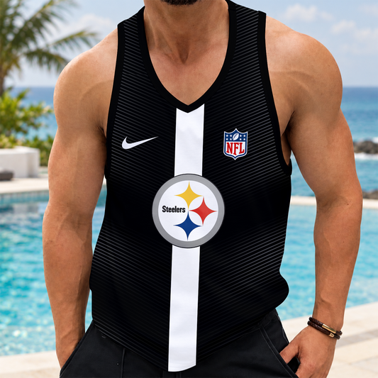 [TOUCHDOWN DEAL] NEW CUSTOMIZED NFL14 PSB PITTSBURGH STEELERS UNISEX TANK TOP