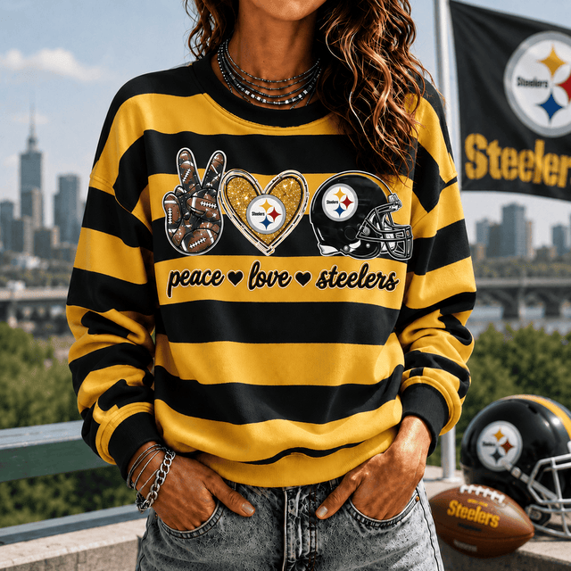 [TOUCHDOWN DEAL] NEW CUSTOMIZED NFL14 PSB PITTSBURGH STEELERS UNISEX SWEATSHIRT