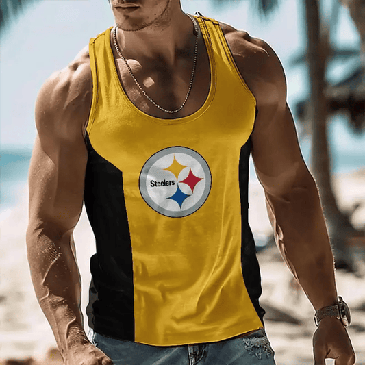 [TOUCHDOWN DEAL] NEW CUSTOMIZED NFL14 PSB PITTSBURGH STEELERS UNISEX TANK TOP