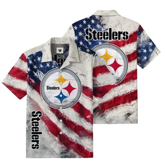 [TOUCHDOWN DEAL] NEW CUSTOMIZED NFL14 PSB PITTSBURGH STEELERS UNISEX HAWAIIAN SHIRT