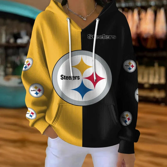 [TOUCHDOWN DEAL] NEW CUSTOMIZED NFL14 PSB PITTSBURGH STEELERS RIBBED HOODIE & SWEATSHIRT