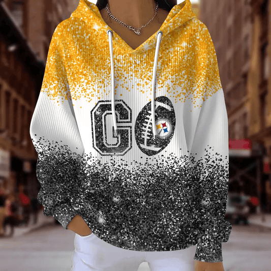 [TOUCHDOWN DEAL] NEW CUSTOMIZED NFL14 PSB PITTSBURGH STEELERS RIBBED HOODIE & SWEATSHIRT