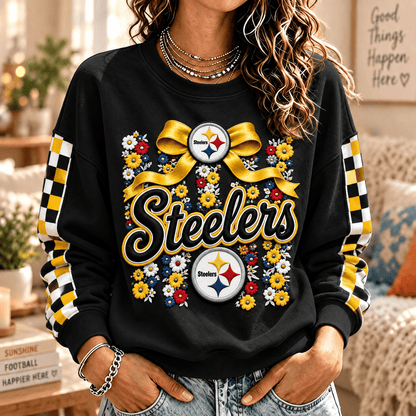 [TOUCHDOWN DEAL] NEW CUSTOMIZED NFL14 PSB PITTSBURGH STEELERS  UNISEX SWEATSHIRT
