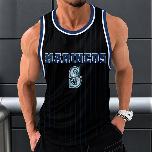 [HOMERUN DEAL] NEW CUSTOMIZED MLB14 SMS SEATTLE MARINERS UNISEX TANK TOP