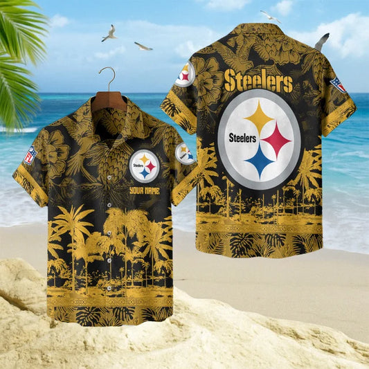 [TOUCHDOWN DEAL] NEW CUSTOMIZED NFL14 PSB PITTSBURGH STEELERS UNISEX HAWAIIAN SHIRT