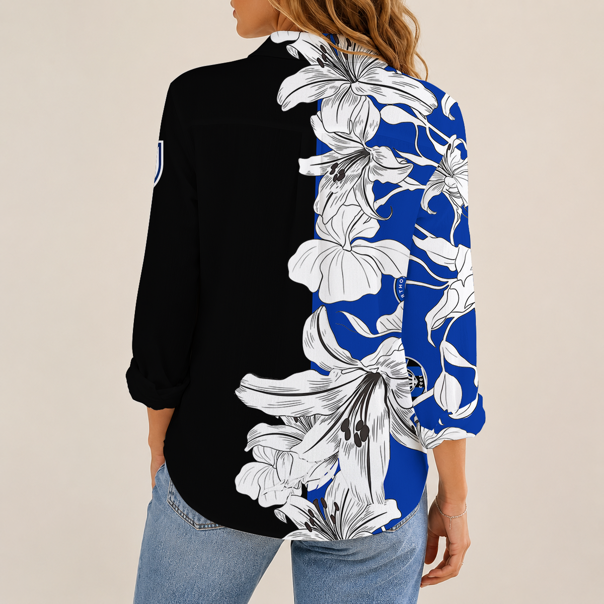 [GOAL DEAL] NEW CUSTOMIZED MLS15 CFM CF MONTRÉAL WOMEN CASUAL SHIRT