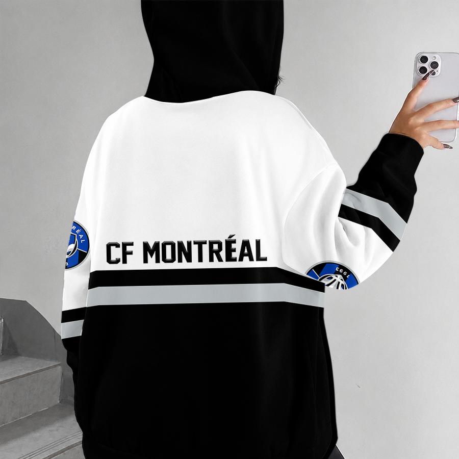 [GOAL DEAL] NEW CUSTOMIZED MLS15 CFM CF MONTRÉAL ZIP HOODIE