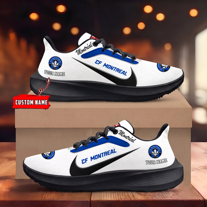 [GOAL DEAL] NEW CUSTOMIZED MLS15 CFM CF MONTRÉAL ROAD RUNNING SHOES