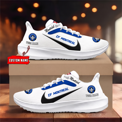 [GOAL DEAL] NEW CUSTOMIZED MLS15 CFM CF MONTRÉAL ROAD RUNNING SHOES