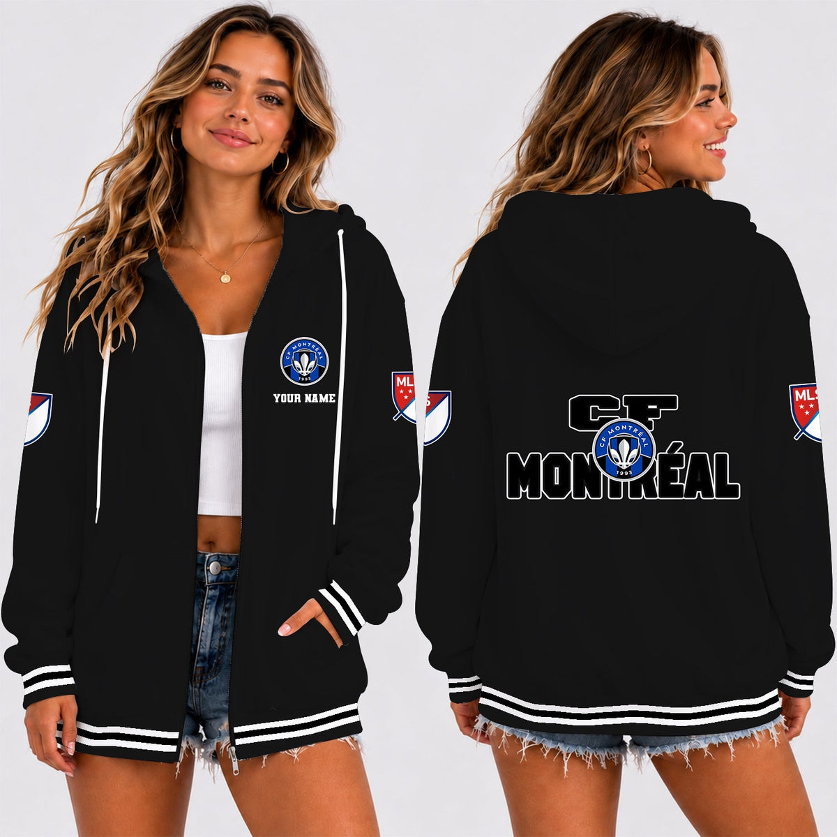 [GOAL DEAL] NEW CUSTOMIZED MLS15 CFM CF MONTRÉAL T-SHIRT, HOODIE, ZIP HOODIE