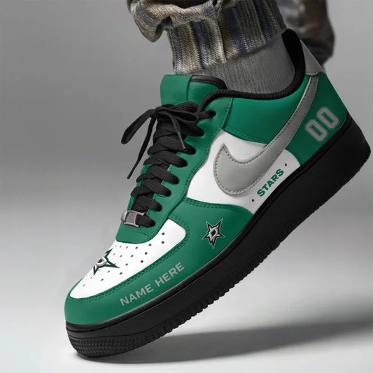 [PUCK DROP DEAL] NEW CUSTOMIZED NHL15 DLS DALLAS STARS AF1 SHOES