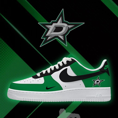 [PUCK DROP DEAL] NEW CUSTOMIZED NHL15 DLS DALLAS STARS AF1 SHOES