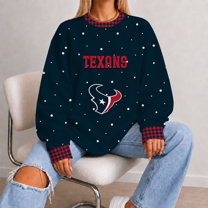 [TOUCHDOWN DEAL] NEW CUSTOMIZED NFL15 HTT HOUSTON TEXANS UNISEX SWEATSHIRT
