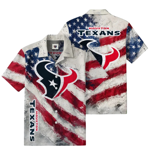 [TOUCHDOWN DEAL] NEW CUSTOMIZED NFL15 HTT HOUSTON TEXANS UNISEX HAWAIIAN SHIRT