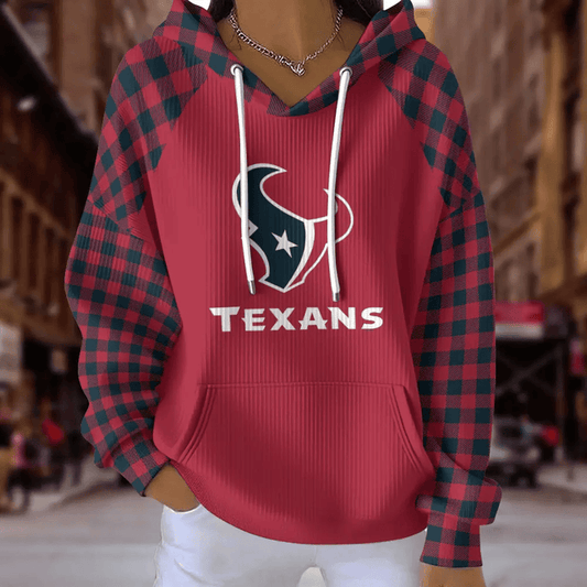 [TOUCHDOWN DEAL] NEW CUSTOMIZED NFL15 HTT HOUSTON TEXANS RIBBED HOODIE & SWEATSHIRT